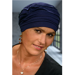Turban granatowy NADIA # 1/01