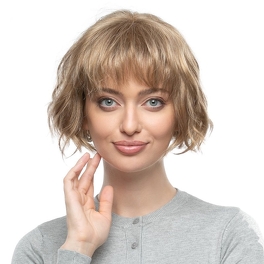 Peruka z włosów syntetycznych ciemny blond CUPCAKE # 14/16