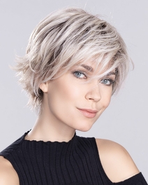 Krótka peruka syntetyczna w dużym rozmiarze czekoladowy brąz z odrostem RELAX LARGE # chocolate rooted