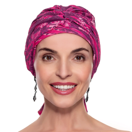 Turban chusta na lato AZALEA # CH157 + B118
