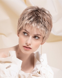 Peruka syntetyczna bursztynowy blond PRESTO MONO # bernstein/shad