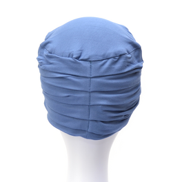 Lekki i komfortowy niebieski turban ZUZA # 116*