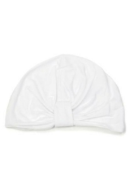 Delikatny biały turban OLERON # Blanc