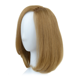 Peruka naturalna włosy dziewicze ciemny blond 30cm KYA S X # 10