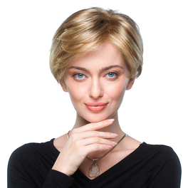 Peruka damska syntetyczna ciepły blond ADULARIA # 26/27/19/8R