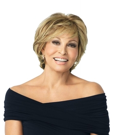 Peruka z włosów syntetycznych brąz z odrostem VIRGINIA LUXURY # nougat/rooted*