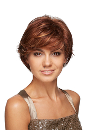 Peruka syntetyczna kasztanowy brąz JOCASTA # 30/33