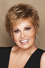 Peruka z włosów syntetycznych brązowa BOSTON MONO # 6/830-6*