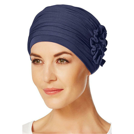 Turban granatowy Christine Headwear LOTUS # dark blue