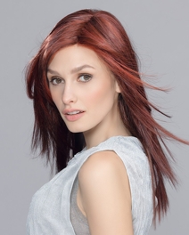 Peruka długa damska syntetyczna ciemnobrązowa CODE MONO PART # espresso/mix