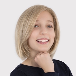 Peruka dziecięca w z włosów syntetycznych ELI # lightblonde