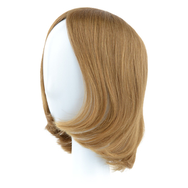 Topper z naturalnych słowiańskich włosów dziewiczych ciemny blond AIKA 25cm # 10