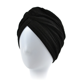 Turban retro czarny RIGA # J/66