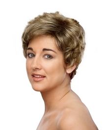 Peruka syntetyczna brąz z jaśniejszymi końcami POKER # 830/25*