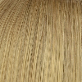 Topper z naturalnych słowiańskich włosów ombre blond z odrostem AIKA 20cm # 12R+14/16