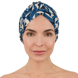 Turban w stylu retro wielokolorowy ARUBA # B569+B278