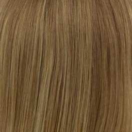 Peruka naturalna damska z włosów słowiańskich virgin ciemny blond z jasnymi pasemkami PRIA # 8/12+14/16H