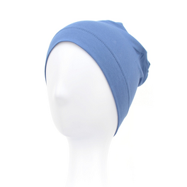 Turban na co dzień lub do spania niebieski KAJA # 116