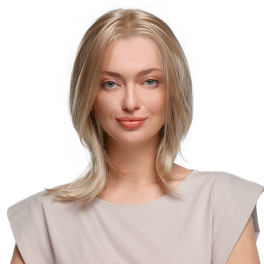 Syntetyczna peruka na mniejszą głowę wielotonowy blond z odrostem RISTRETTO SMALL # 14/88