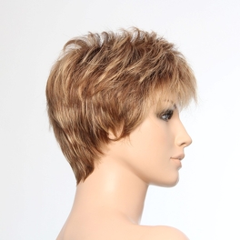 Krótka damska peruka syntetyczna ciepły tytoniowy brąz COOL LOOK # tobacco/shaded*