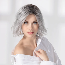 Peruka syntetyczna srebrny blond z odrostem ESPRIT SOFT # silverblonde/rooted