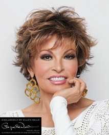 Peruka z włosów syntetycznych orzechowy brąz z odrostem CUBA # hazelnut/rooted*