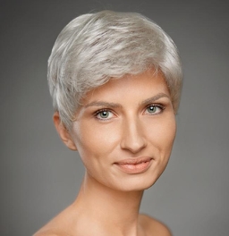 Damska peruka syntetyczna średni brąz mahoniowy ZARA # 35TT