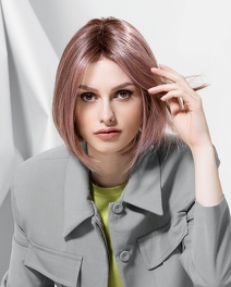 Peruka syntetyczna termoodporna DUA MONO PART # peach blonde/shad